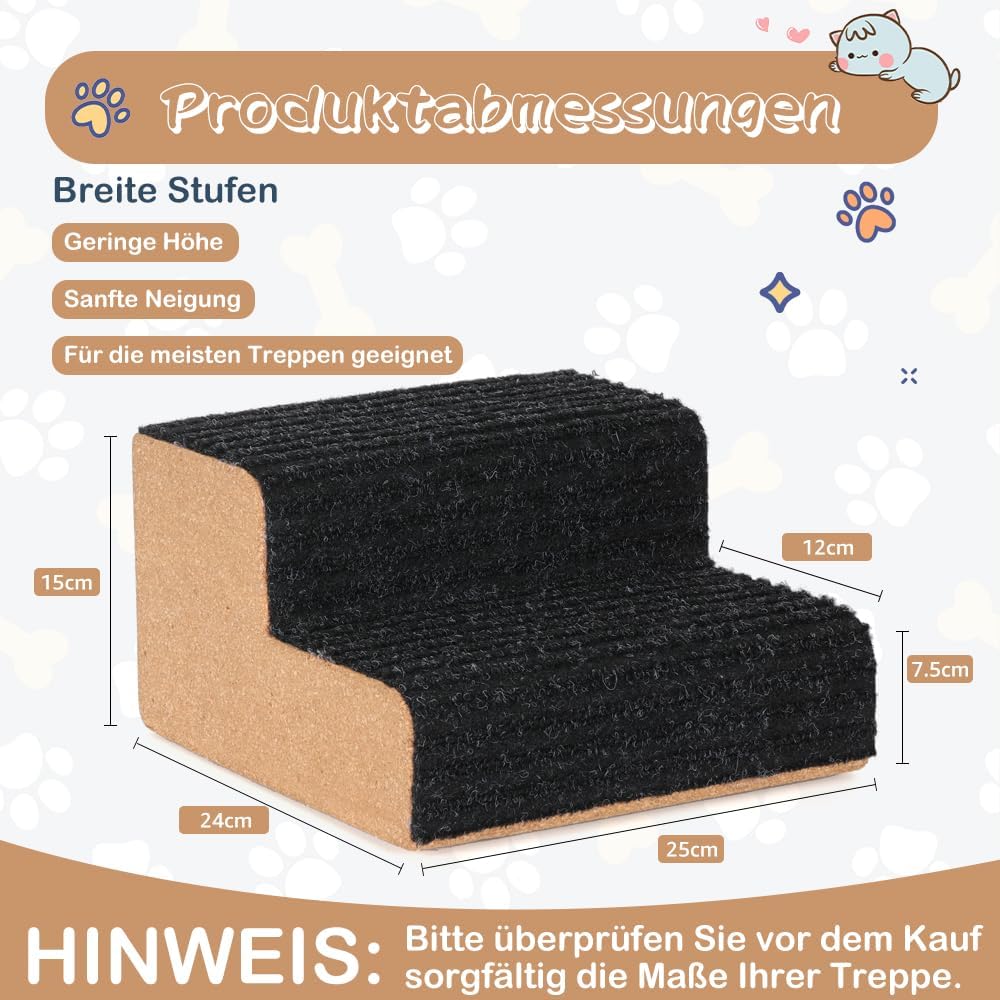 SMONTER Vereinfachen Sie Treppen für Hunde, verwandeln Sie Treppen in eine einfache Rampe, umweltfre