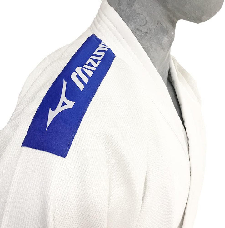 Mizuno Kimono von Judo für Kinder, Kodomo Plus, 350 g, Weiss mit Gürtel 180 cm Weiss, 180 cm Weiss