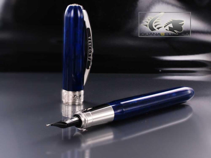 Visconti Rembrandt Füllfederhalter, Federstärke M, Blau, blau