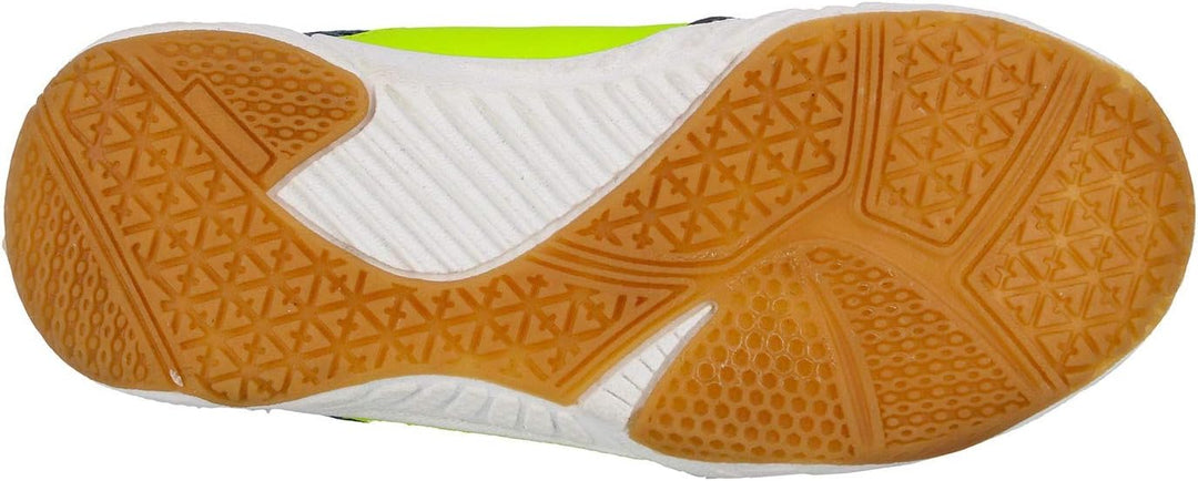 Lico Unisex Kinder Sport Vs Hallenturnschuhe 27 EU Anthrazit Lemon, 27 EU Anthrazit Lemon