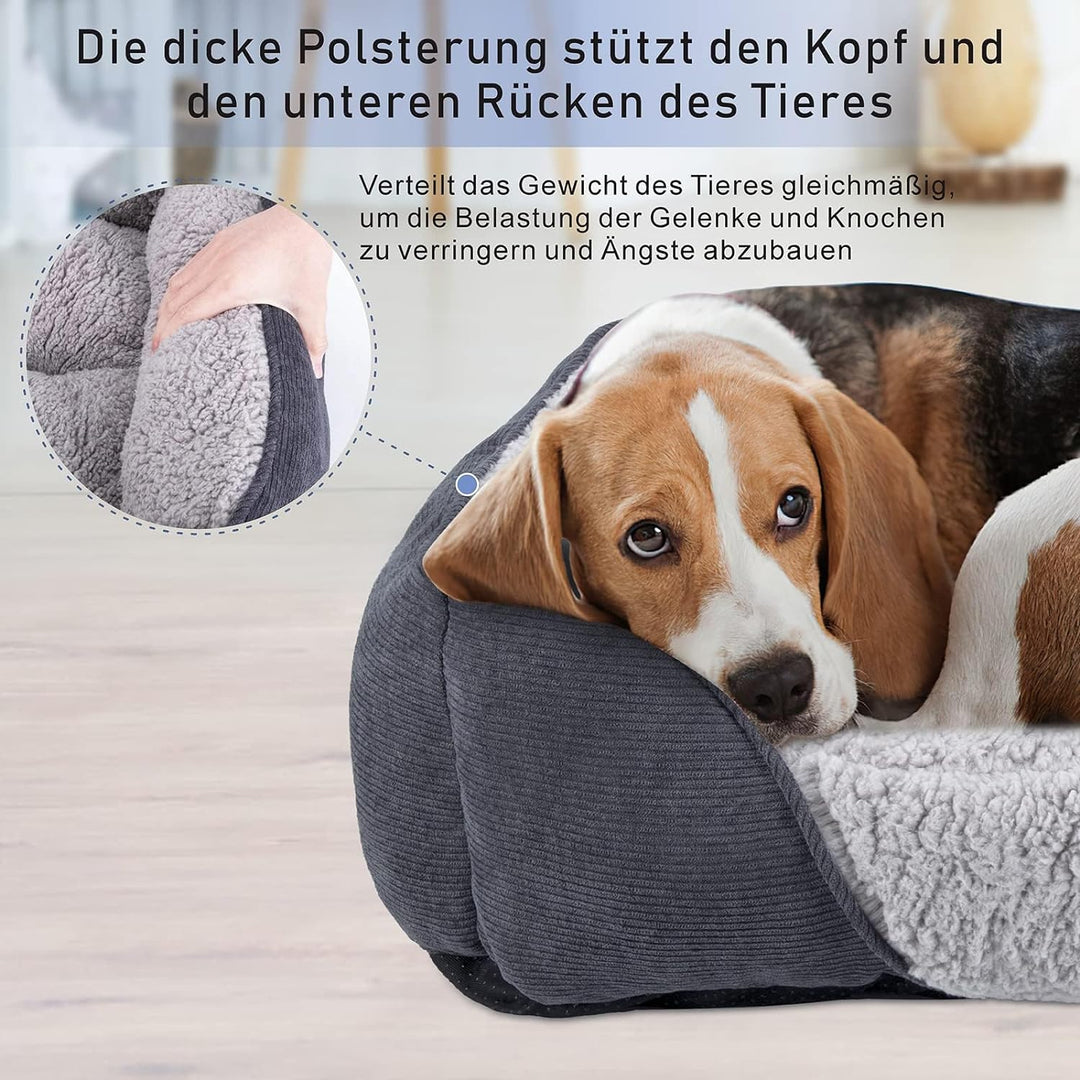 JOEJOY Hundebett Kleine Hunde Hundekorb Waschbar - Flauschig Hundekorb, rutschfest Hundebetten Hunde