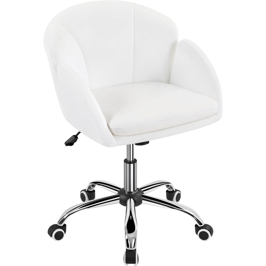 Yaheetech Schreibtischstuhl Ergonomisch Bürostuhl bis 136 kg Belastbar, Drehstuhl Höhenverstellbar C