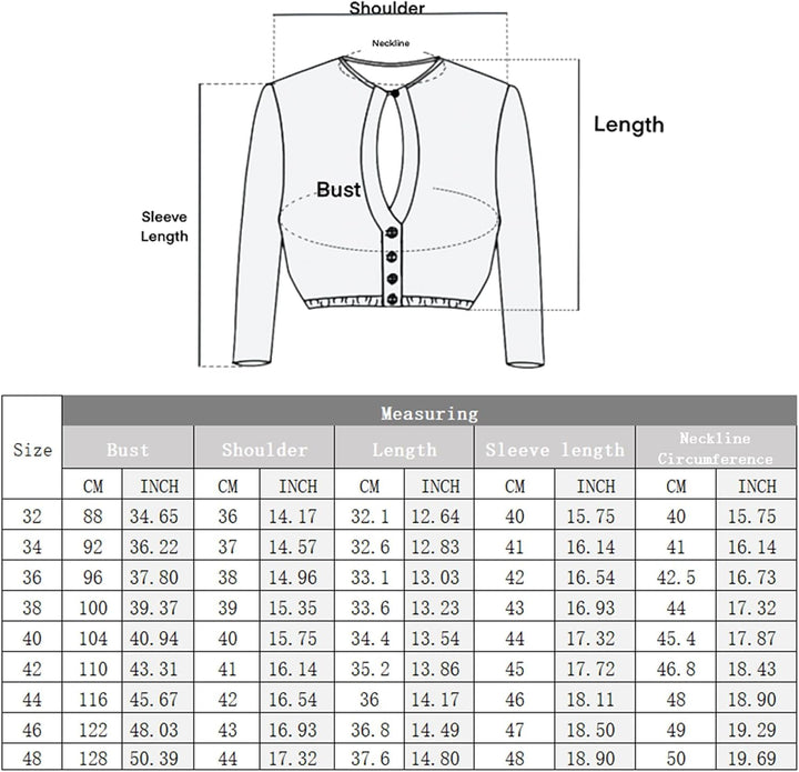 Kelliar Dirndlbluse Damen Trachtenbluse Creme Dirndl Bluse für Bavarian Oktoberfest 38 Creme-009, 38