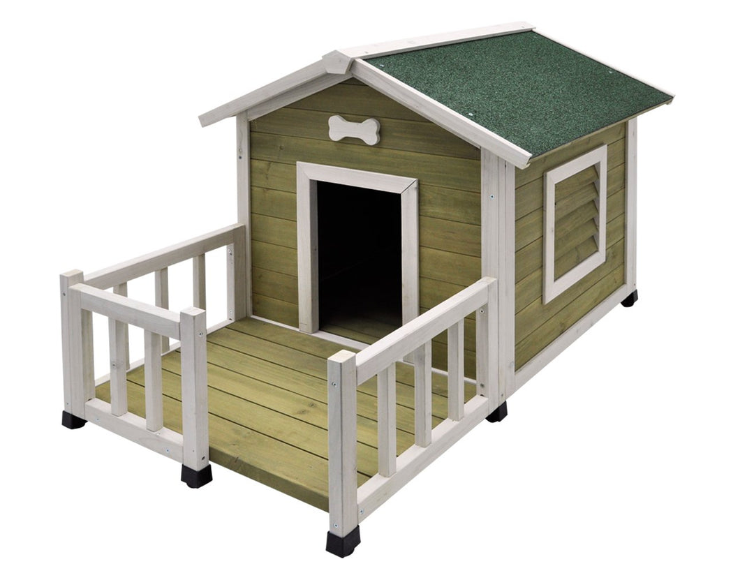 Hundehütte "TALAMONE JAVA" L x B x H: 115 x 76 x 74 cm