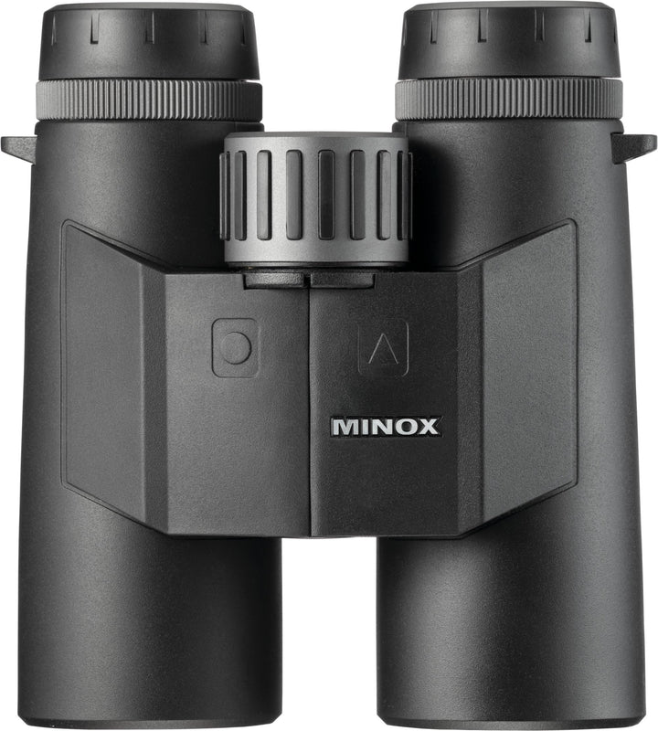 MINOX – X‑Range 8x42 | Fernglas mit Laser‑Entfernungsmesser | kompakt &amp; 2.800m Messdistanz | Winkelk