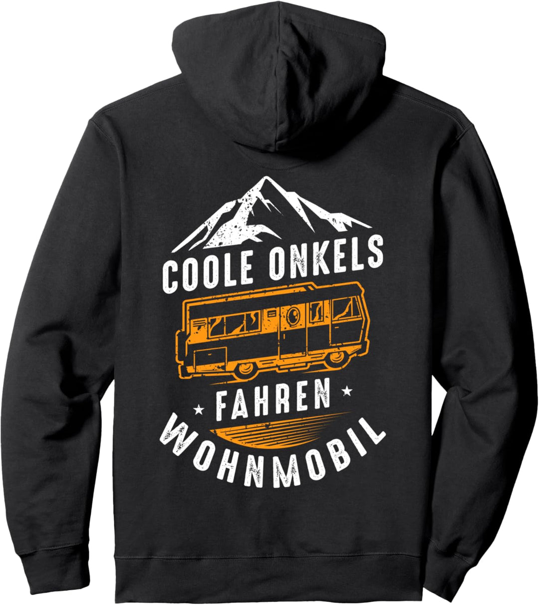 Coole Onkels fahren Wohnmobil - Camping Road Trip Reisemobil Pullover Hoodie