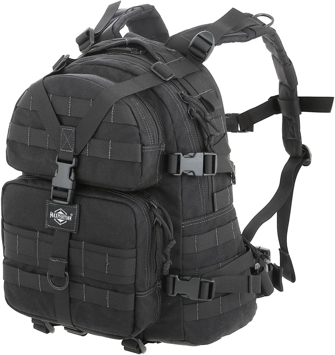 Maxpedition Condor II Rucksack Schwarz, Schwarz