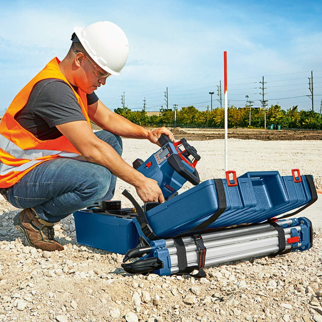 Bosch Professional 18V System Rotationslaser GRL 600 CHV (mit App-Funktion, max. Arbeitsbereich: 600