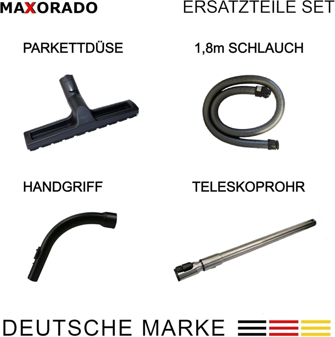Bodendüse Rohr Handgriff Staubsauger Schlauch kompatibel mit Miele S8340 S8320 S8310 S8350 S8360 S83