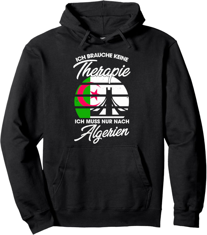 Algerische Flagge I Algerien Urlaub I Algerien Pullover Hoodie