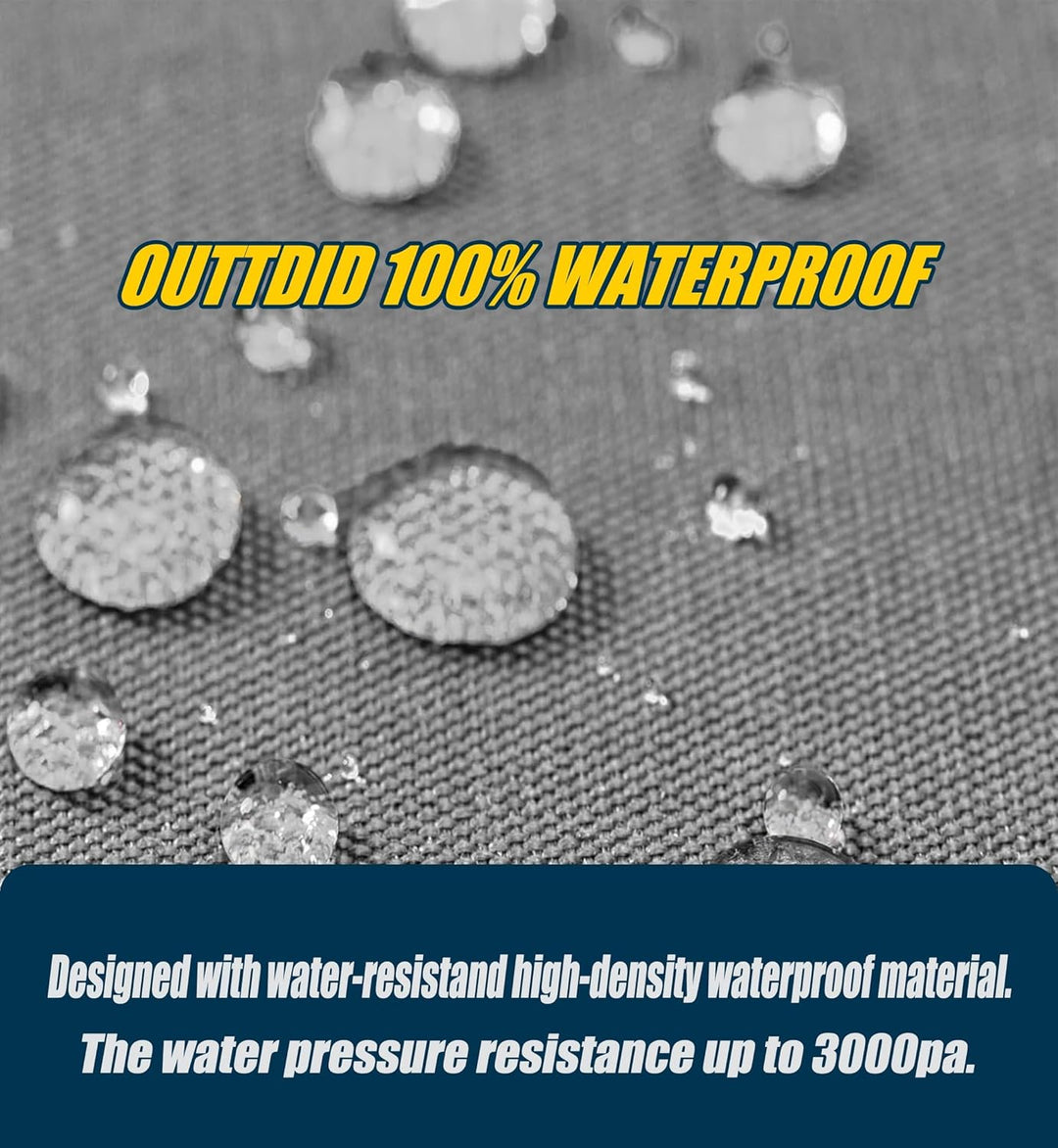 OUTTDID Tischtennis Schutzhülle, wasserdichte Tischtennisplatte 600D Oxford Polyester Abdeckung für