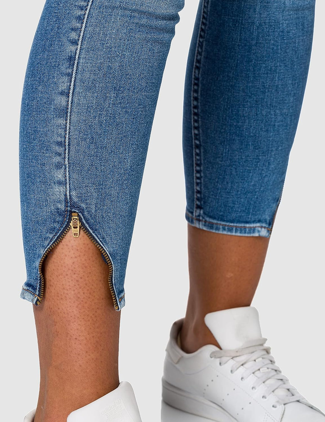 Damen Skinny Jeans Scarlett Stretch Deluxe 40W / 33L Bleu (Blue Aged Yz), 40W / 33L Bleu (Blue Aged