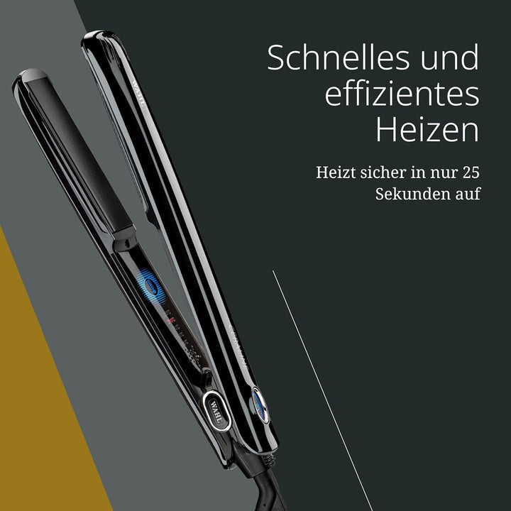 Wahl Ceraline - Premium-Keramik-Turmalin-Glätteisen mit Touch-Display - Gesundes Haar, Seidiger Glan
