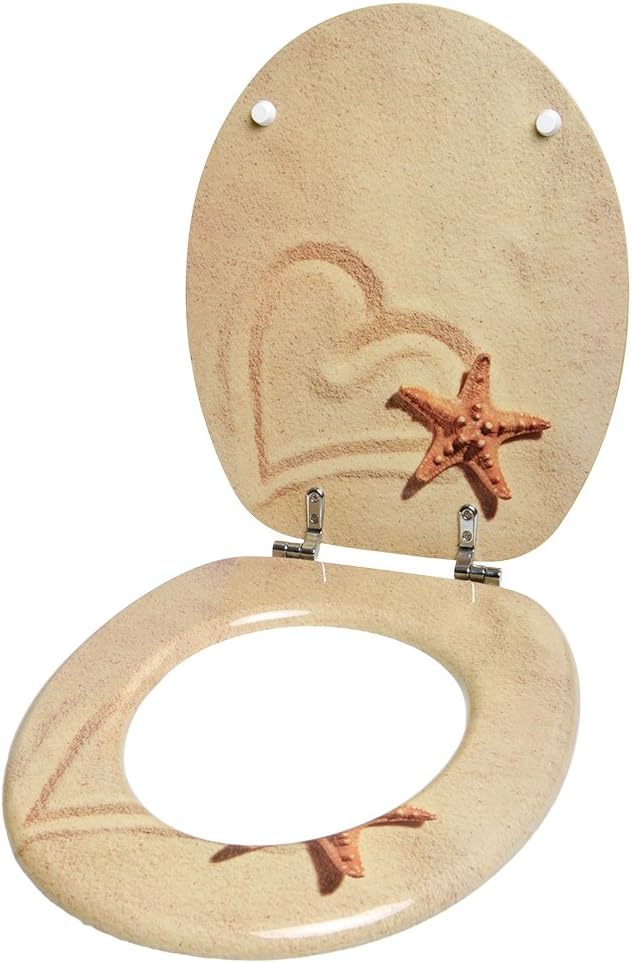 Sanilo WC Sitz ohne Absenkautomatik, viele neue Toilettendeckel zur Auswahl, hochwertige Oberfläche,