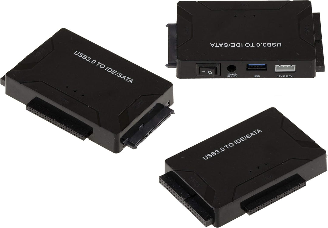 KALEA-INFORMATIQUE Adapterkonverter für Festplatten IDE 40 44 und SATA 2.5 3.5 zu USB 3.0, unterstüt