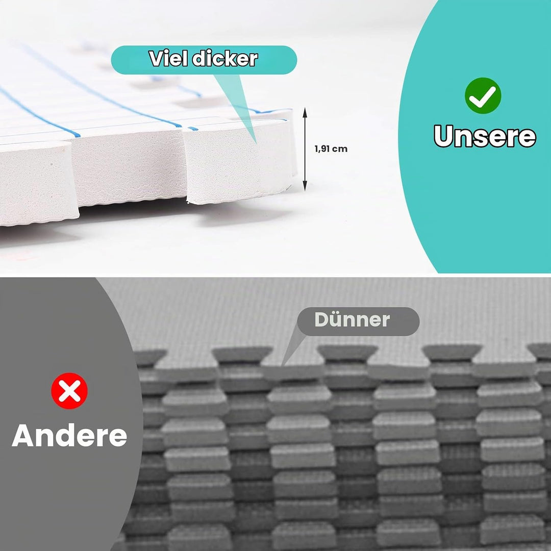 Yrangee Spannmatten mit Raster, Matten zum Spannen für Handarbeiten Stricken Häkeln Spitze Tiefe Spa