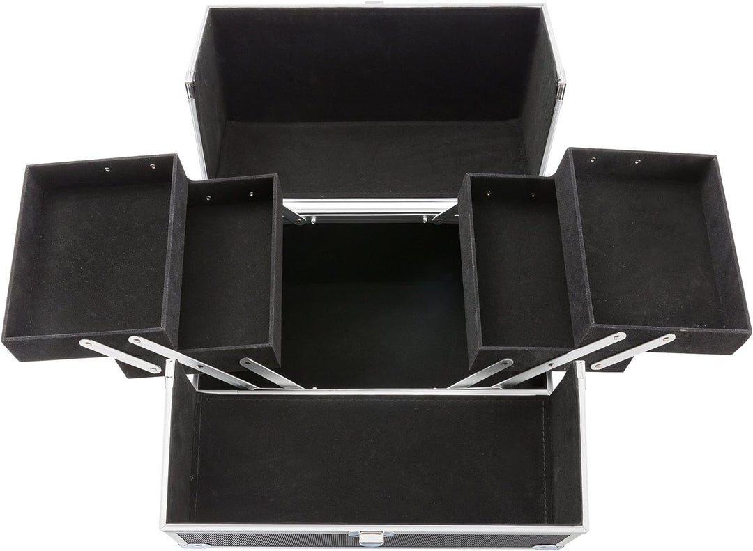 Arebos 15 L Kosmetikkoffer, Schminkkoffer, Make-up Aufbewahrung, Organizer für Reisen, für Friseure
