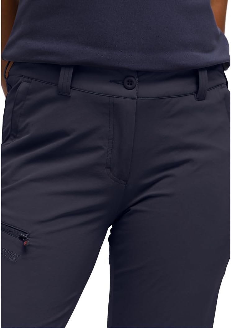 Maier Sports Inara Slim, Damen Wanderhose, Wasserabweisende Outdoorhose für Trekking und Hiking, Eng