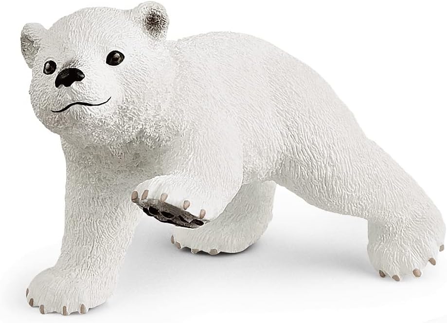 SCHLEICH 42531 Eisbären-Rutschpartie, ab 3 Jahren, WILD Life - Spielset, 4 Teile Standardverpackung,