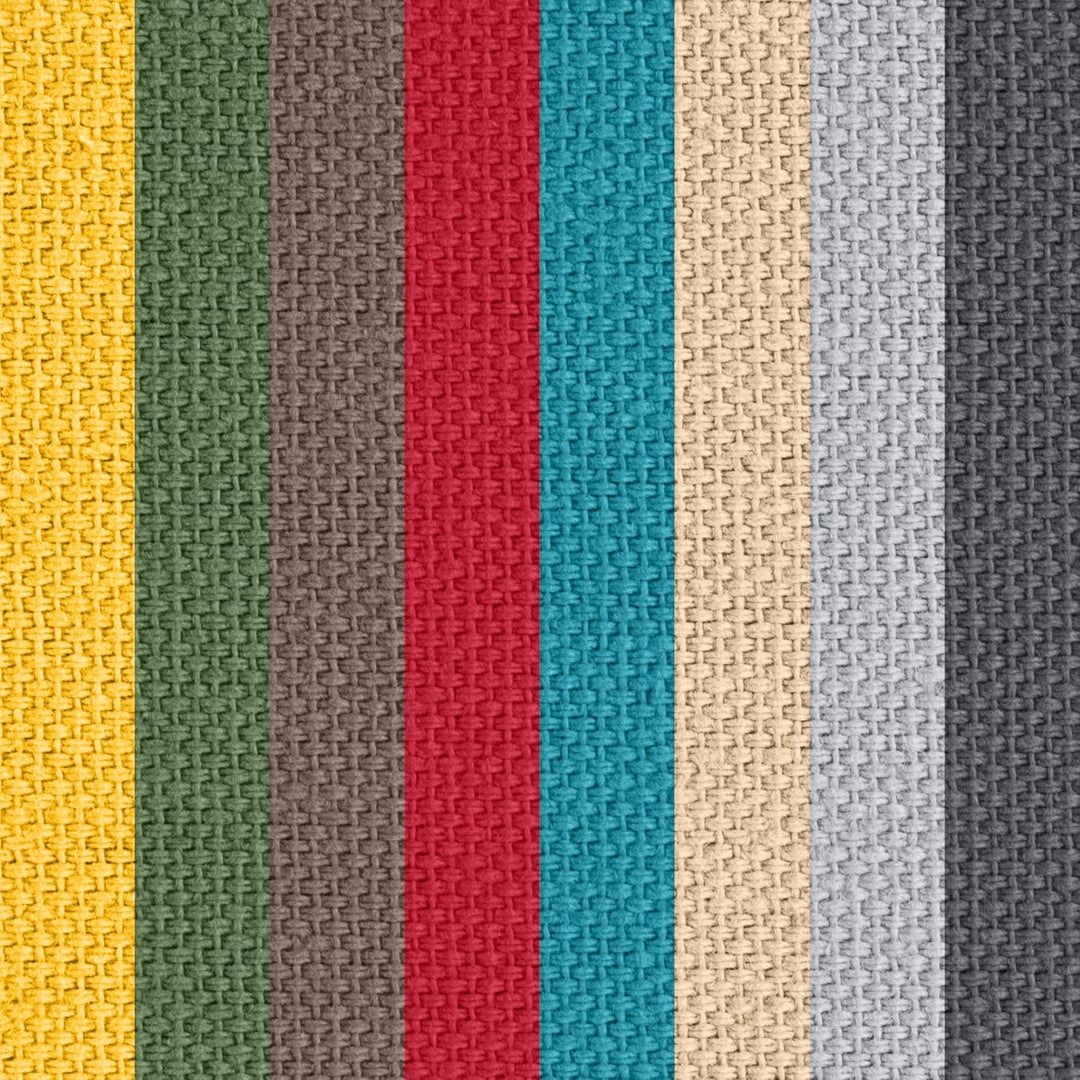 Orthopädisches Sitzkissen Minimalist - 100% Baumwolle mit Kaltschaum-Schaumstoff - Qualitatives Stuh