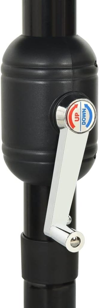 vidaXL Sonnenschirm mit Aluminium-Mast 3-lagig Ampelschirm Gartenschirm Marktschirm Strandschirm Kur