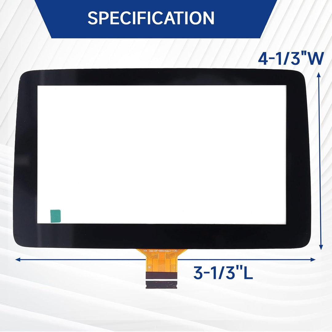 7 Zoll Touchscreen für Mazda 3 2014‑2016, Touchscreen Digitizer, Touchscreen Display Glas Acryl Tran