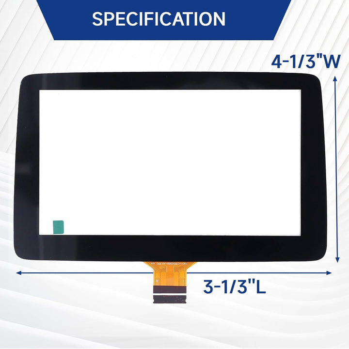 7 Zoll Touchscreen für Mazda 3 2014‑2016, Touchscreen Digitizer, Touchscreen Display Glas Acryl Tran