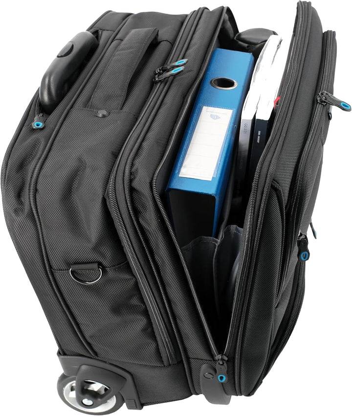 Lightpak Koffer Lightpak 46115 - Business Laptop Trolley Sky, aus Schwarzem Nylon 47 cm 40 liters Sc