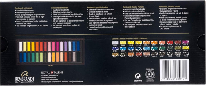 REMBRANDT Pastell-Set General 30, mehrfarbig, Einheitsgrösse