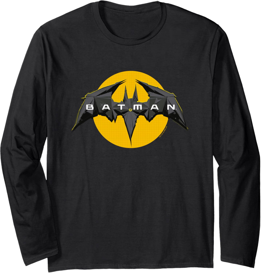 Batman Unlimited Bat Symbol Logo Langarmshirt