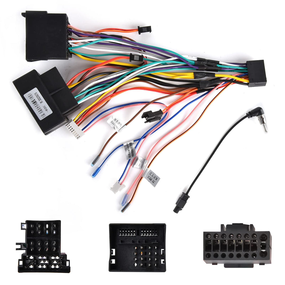 36 Pin+40 Pin ISO Adapter für VW Golf 5 Golf 6 Passat Skoda Octavia Tiguan Adapterkable Autoradio Ka