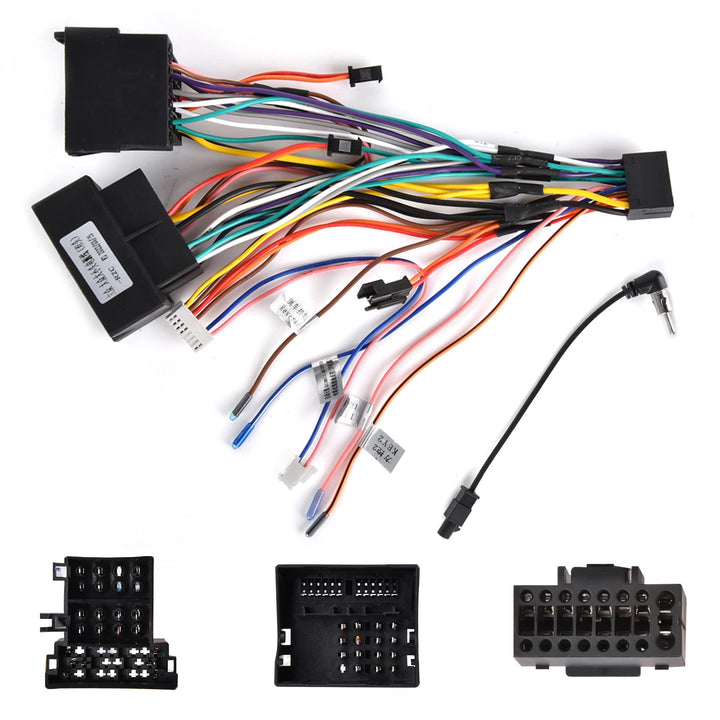 36 Pin+40 Pin ISO Adapter für VW Golf 5 Golf 6 Passat Skoda Octavia Tiguan Adapterkable Autoradio Ka