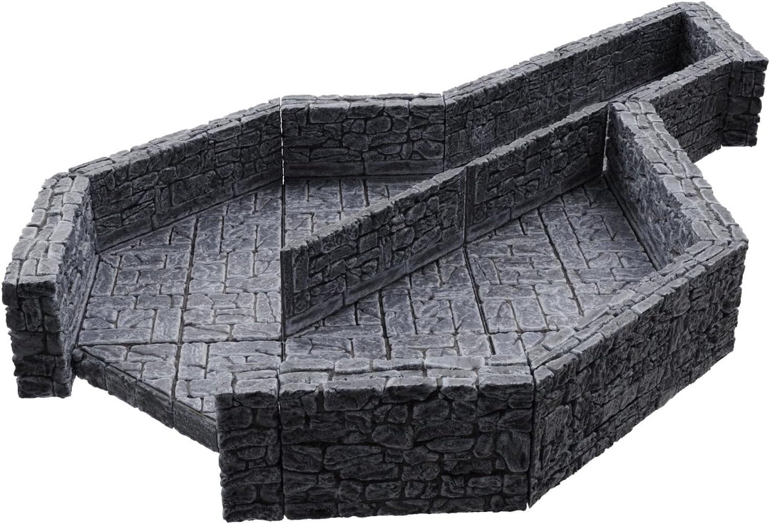 WizKids LLC, Warlock Tiles: Dungeon Tile III - Angles, Accessory, Ages 14+ WarLock Tiles: Dungeon Ti