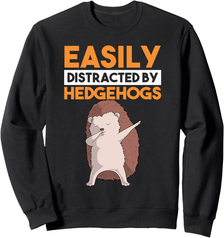 Lustiger Tupftanz mit Igeln, niedlich Sweatshirt