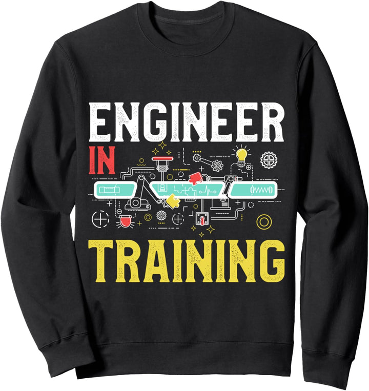 Ingenieur in Ausbildung zukünftige Ingenieure Fliessband Kunst Sweatshirt