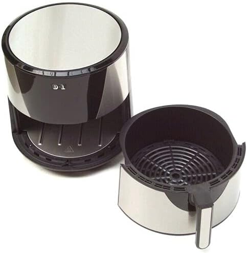 XXL Heissluftfritteuse 8L Fritteuse 1700W Heissluft Friteuse Grill Fritöse 57031 AWZ