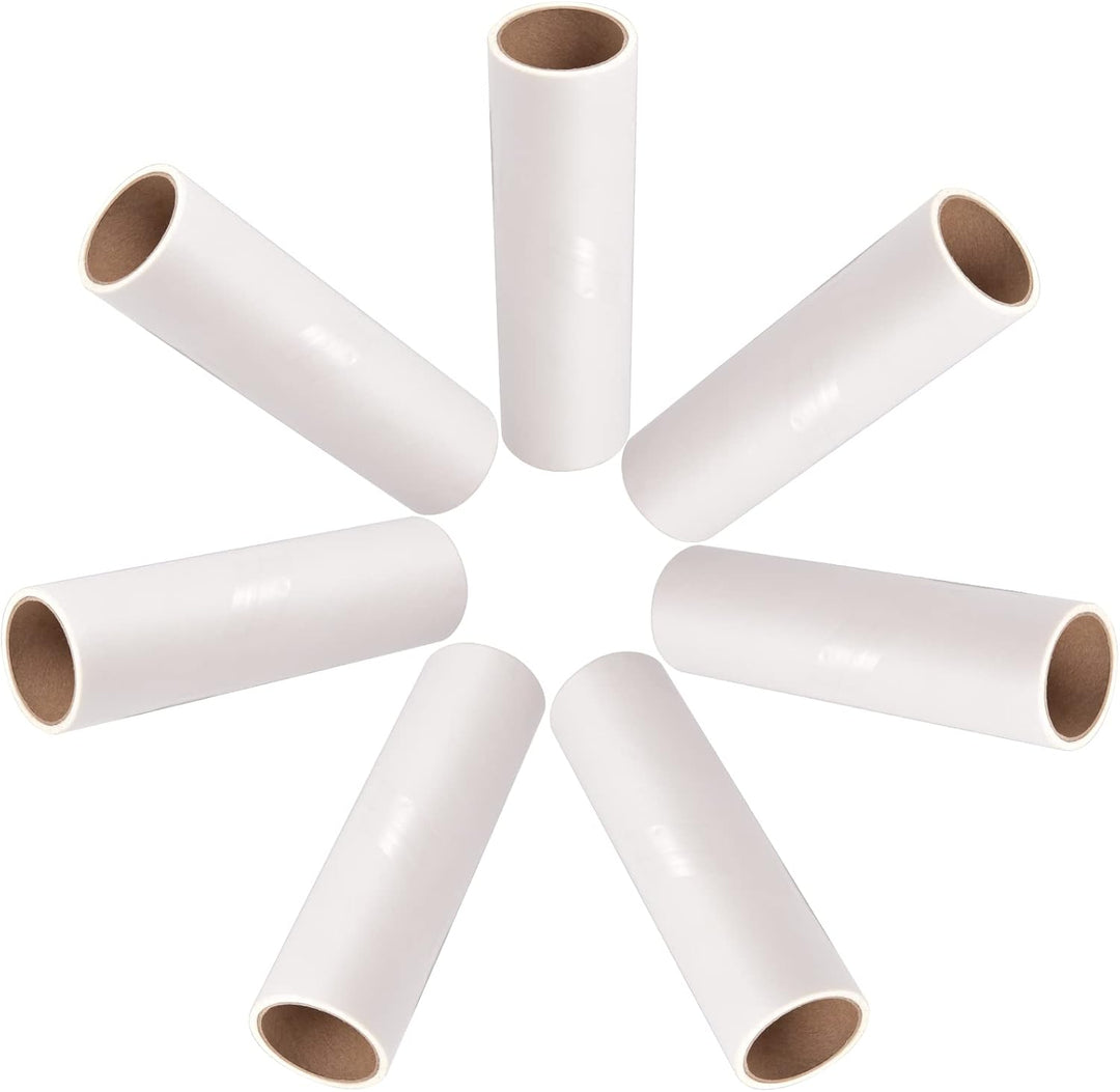 Fusselrolle Ersatzrolle, 16cm Universal Kleberpapier 7 Bände, 420 Blätter Kleberpapier, Rollenpapier