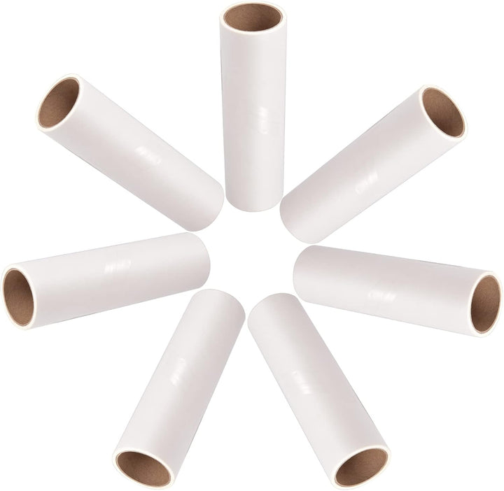 Fusselrolle Ersatzrolle, 16cm Universal Kleberpapier 7 Bände, 420 Blätter Kleberpapier, Rollenpapier
