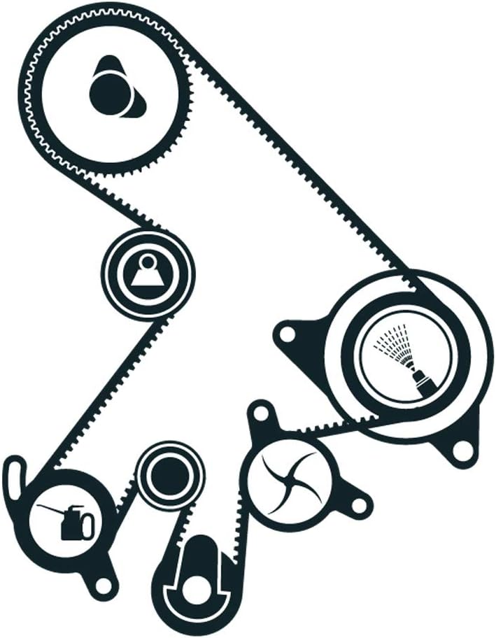 SKF VKMC 91303 Spannrollensatz inkl. Wasserpumpe