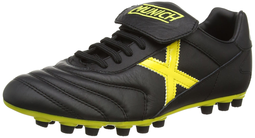 Munich Herren 220309 Schlupfstiefel 43 EU Schwarz Gelb, 43 EU Schwarz Gelb