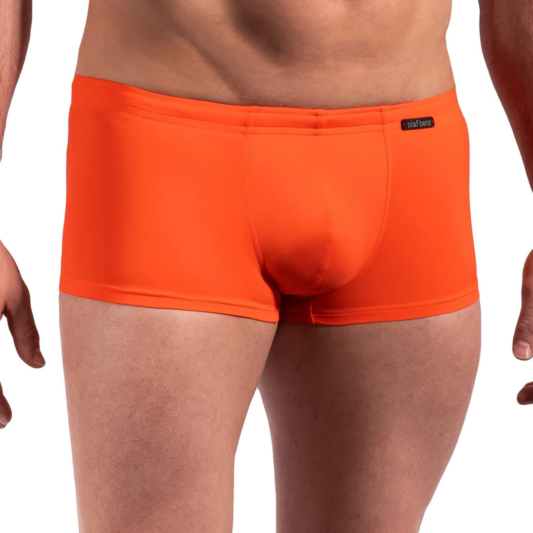 Olaf Benz Herren Badehose L Orange, L Orange