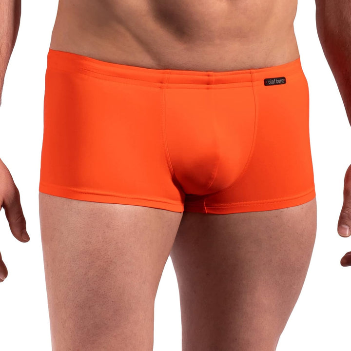 Olaf Benz Herren Badehose L Orange, L Orange