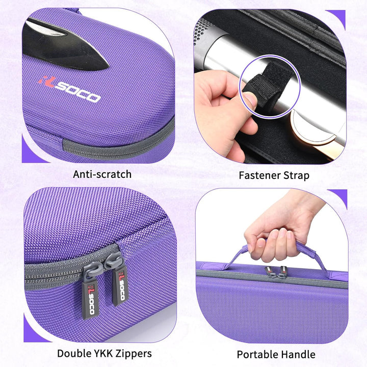 RLSOCO Tasche für Dyson Airstrait Straightener HT01 & Corrale/Corrale Special Edition Hair Straighte