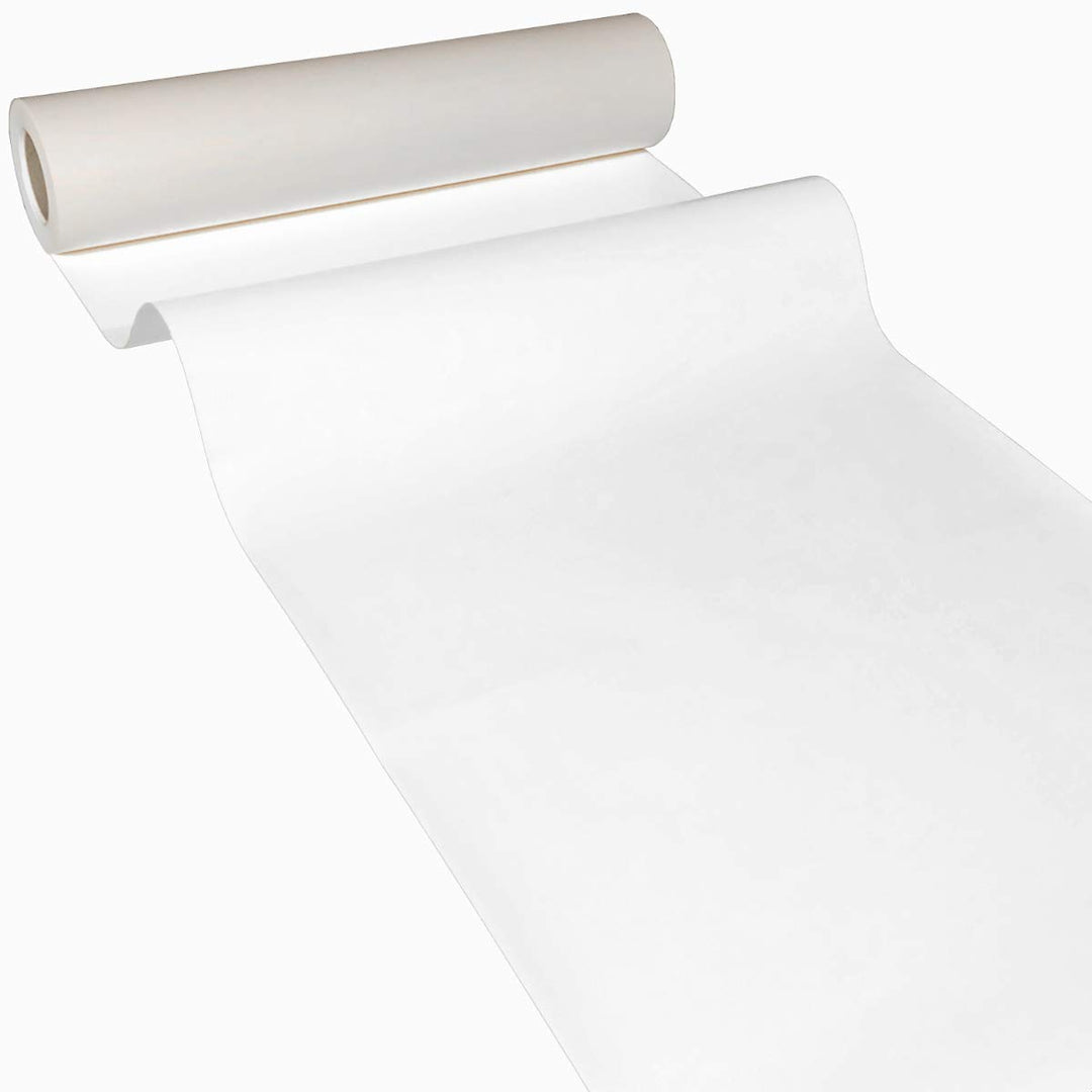 Papier Tischläufer 50m x 0,40m weiss Weiss 40 x 5000 cm (Rechteckig), Weiss 40 x 5000 cm (Rechteckig