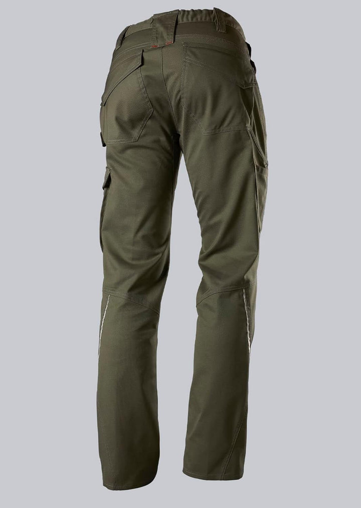BP 1980-570-73 Schmale Arbeitshose - Schlanke Silhouette - Stretchmaterial - Elastischer Rücken - Er