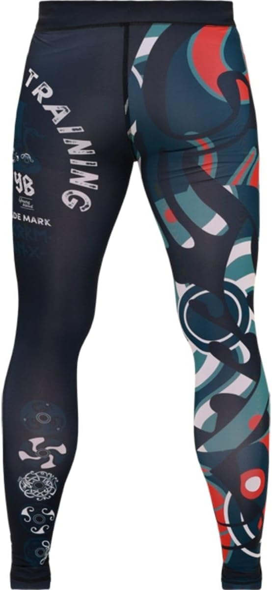 Hardcore Training Herren Compression Pants Kompressionshose Leggings Sportkleidung Grappling MMA Kam