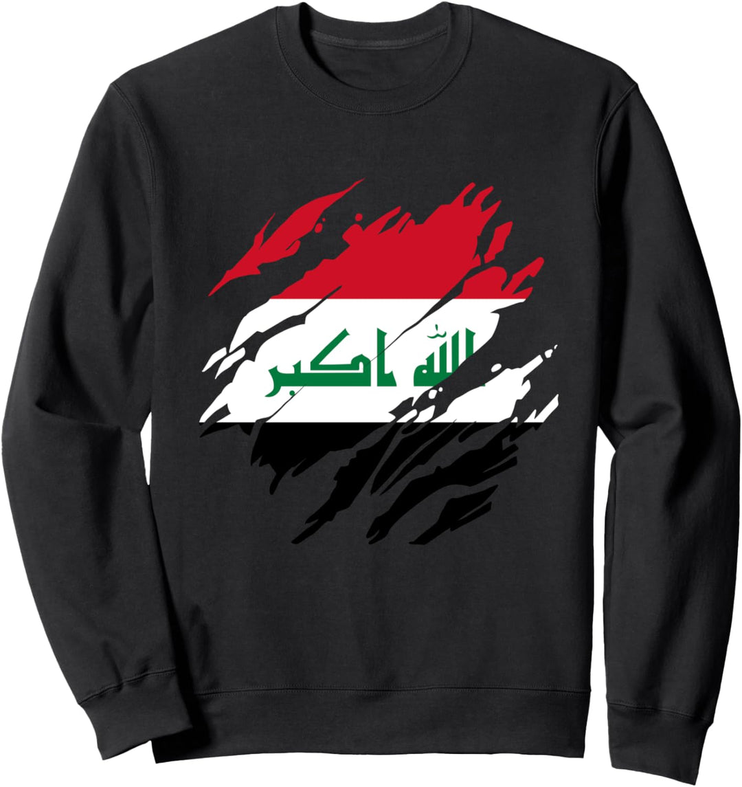 Irakische Flagge Irak Sweatshirt