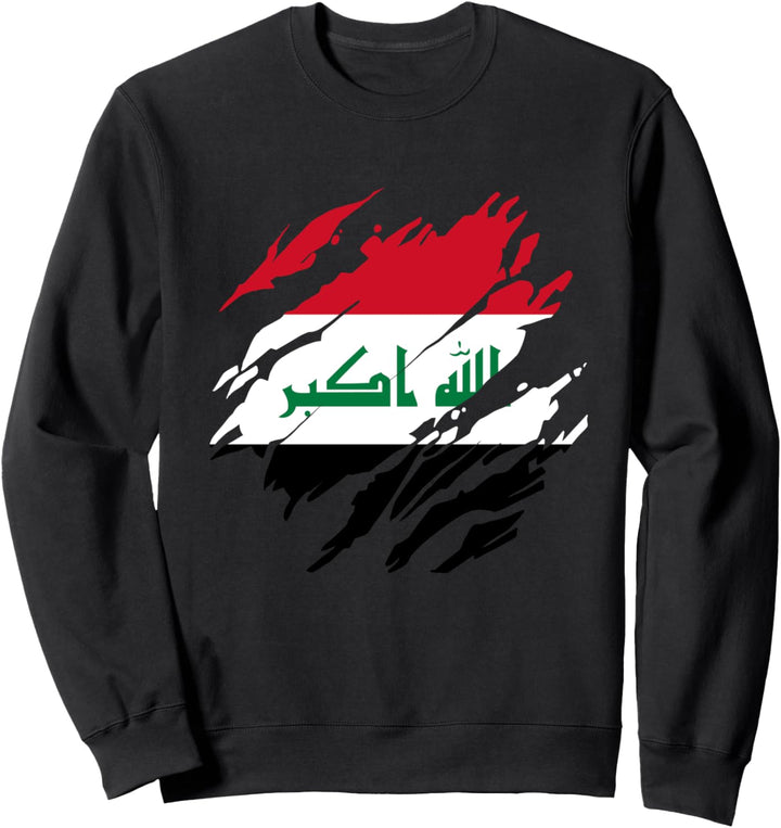 Irakische Flagge Irak Sweatshirt