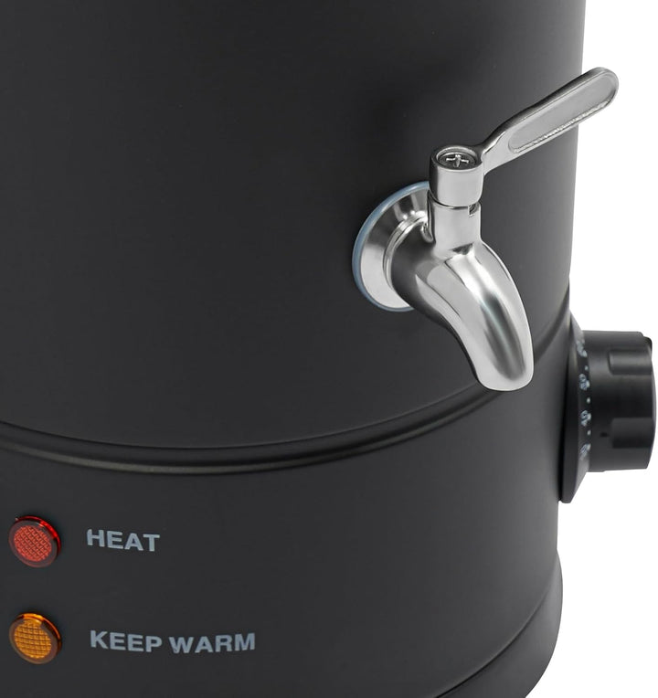 Cutycaty Wachsschmelzer für Kerzen 8L/10L/12L/15L Wachsschmelzgerät für Kerzenherstellung 1800W Elek