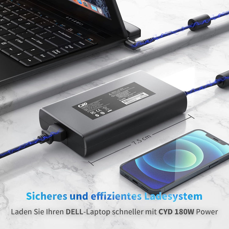 CYD 230W 19.5V 11.8A Notebook Ladegerät Netzteil für Asus Rog A-0180ADU00-502 / ADP-180MB FB/ADP-180